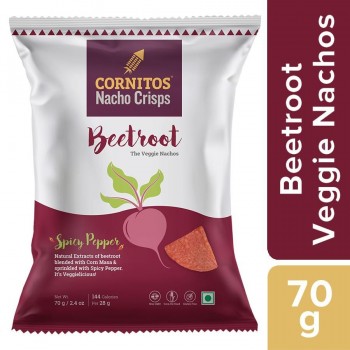Cornitos Nacho Crisps Beetroot 70 gm